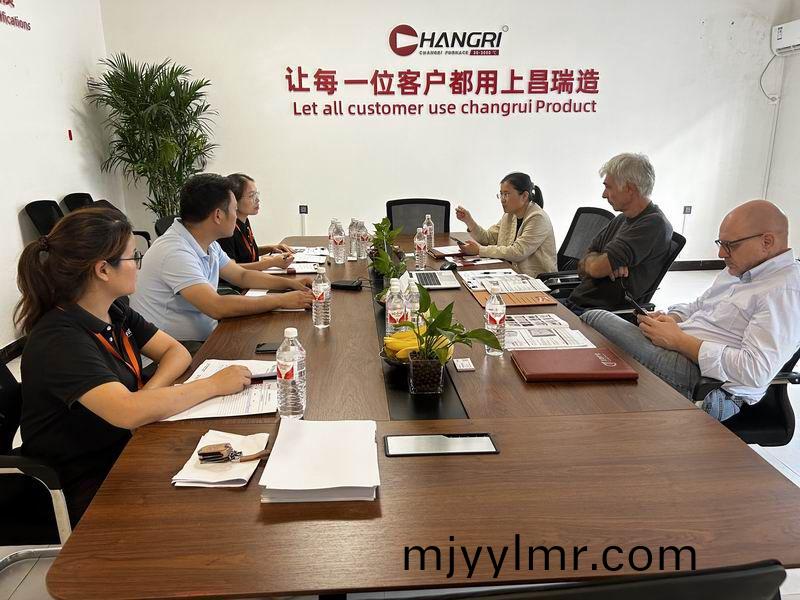 昌(chang)瑞(rui)鑪(lu)業喜迎意(yi)大(da)利(li)尊貴客戶，共啟(qi)井(jing)式(shi)陞降鑪採購(gou)新(xin)篇章