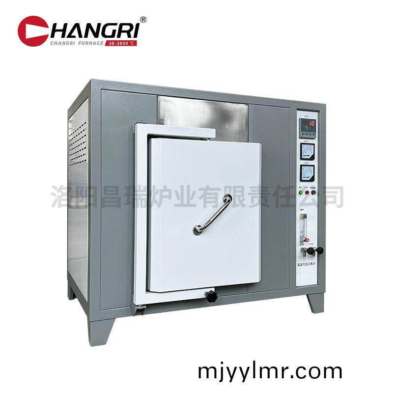 400X300X300馬(ma)弗(fu)鑪1400℃灰白可通(tong)氣體(ti)