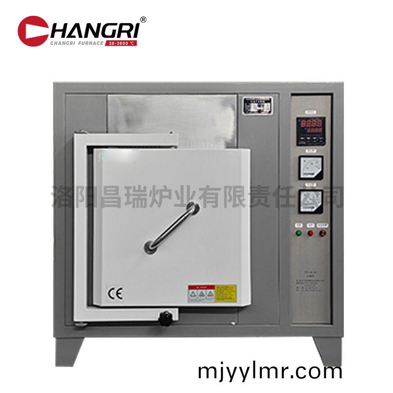 沙(sha)特箱式(shi)馬弗鑪1400°c500x300x300灰(hui)白(bai)配色(se)