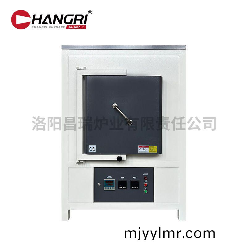 箱式鑪(lu)1800℃尺(chi)寸(cun)500X400X400鑪膛剛玉磚新顔色(se)灰白